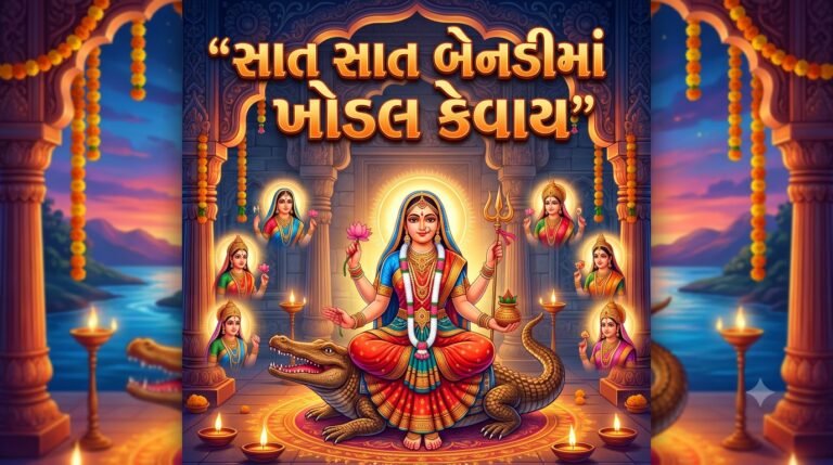 સાત સાત બેનડીમાં ખોડલ કેવાય લિરિક્સ
