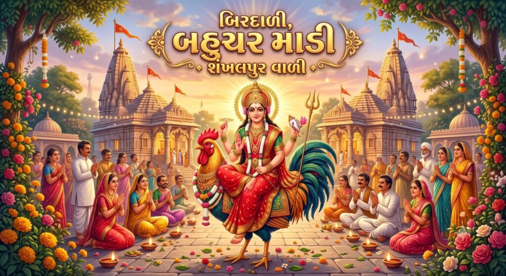બિરદાળી બહુચર માડી શંખલપુર વાળી લિરિક્સ